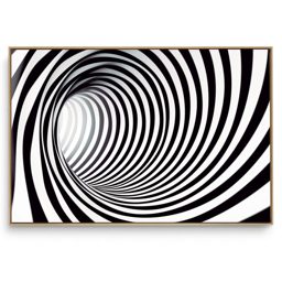 Quadro Decorativo Abstrato Espiral