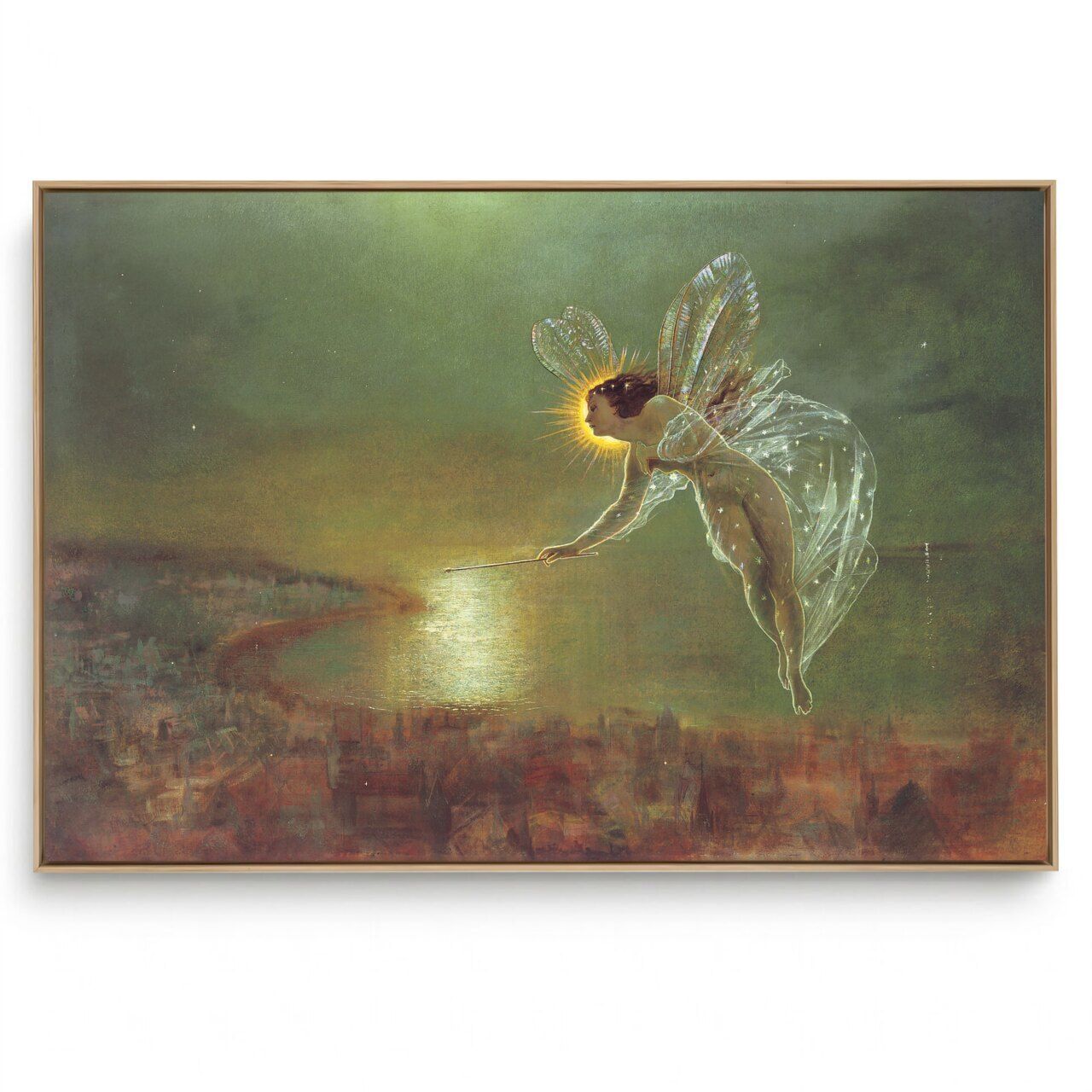 Quadro Decorativo Reprodução Pintores -  Atkinson - Spirit of the Night