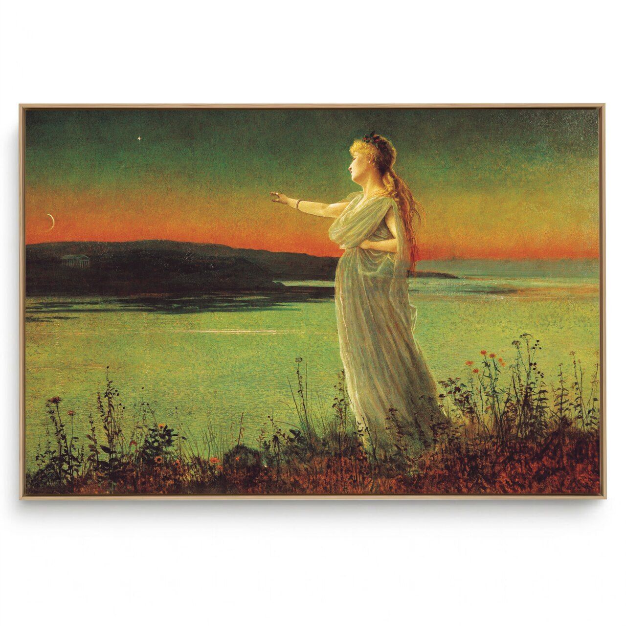 Quadro Decorativo Reprodução Pintores - Atkinson - Ariadne at Naxos 