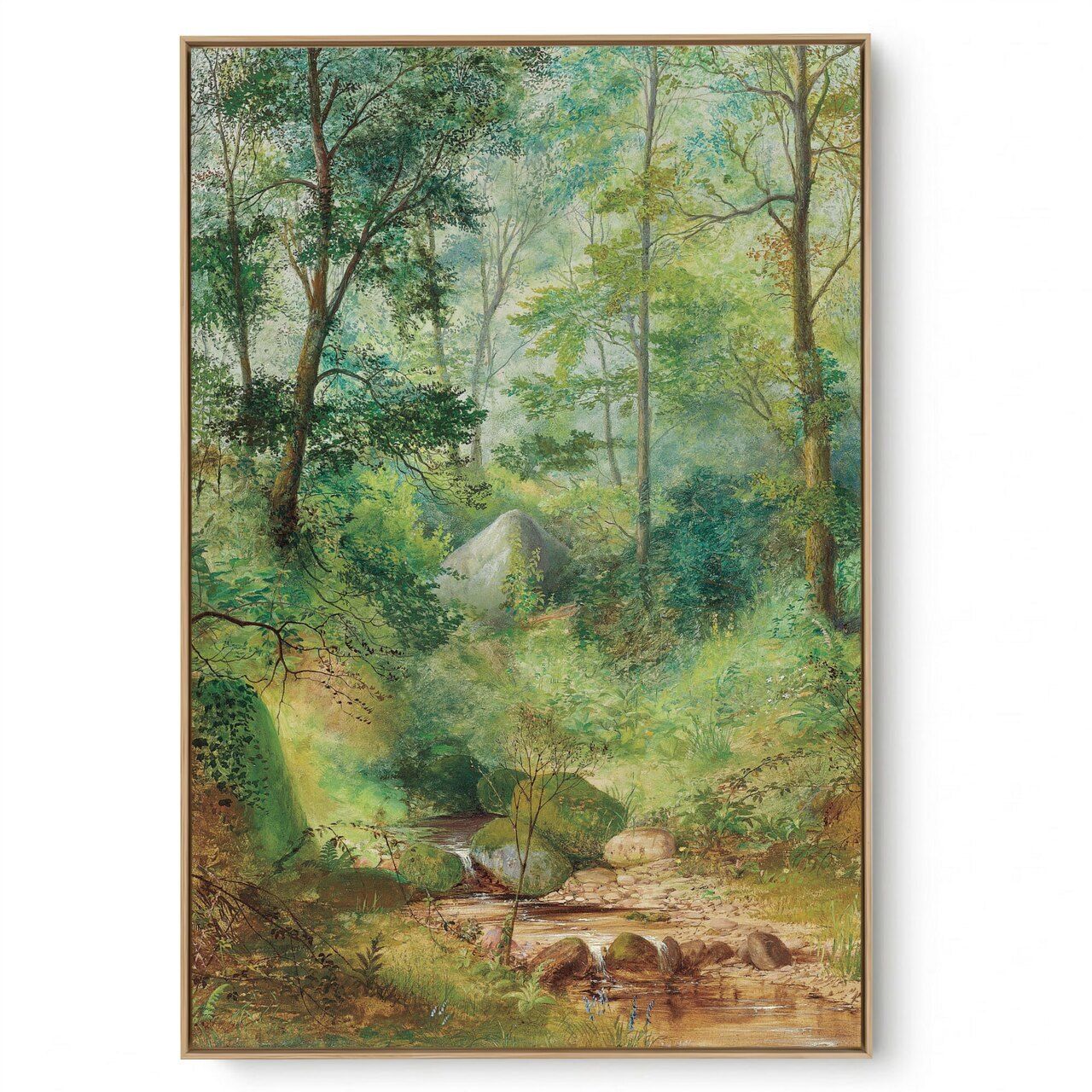 Quadro Decorativo Reprodução Pintores - Atkinson - From Nature, Near Adel