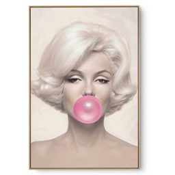 Quadro Decorativo Arte Pop Marilyn Chiclete