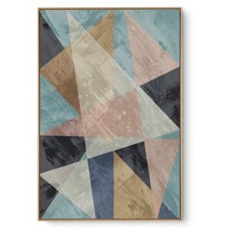 Quadro Decorativo Abstrato Polimescla II