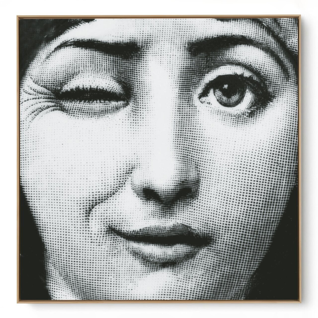 Quadro Preto e Branco  Fornasetti I