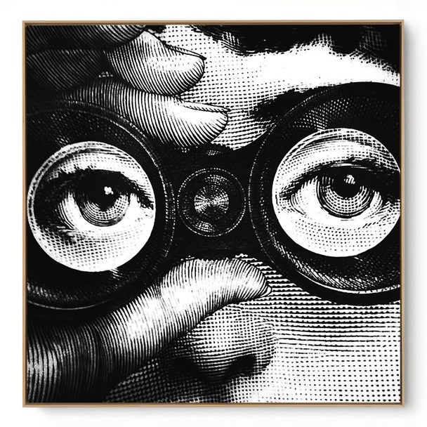 Quadro Preto e Branco Fornasetti II