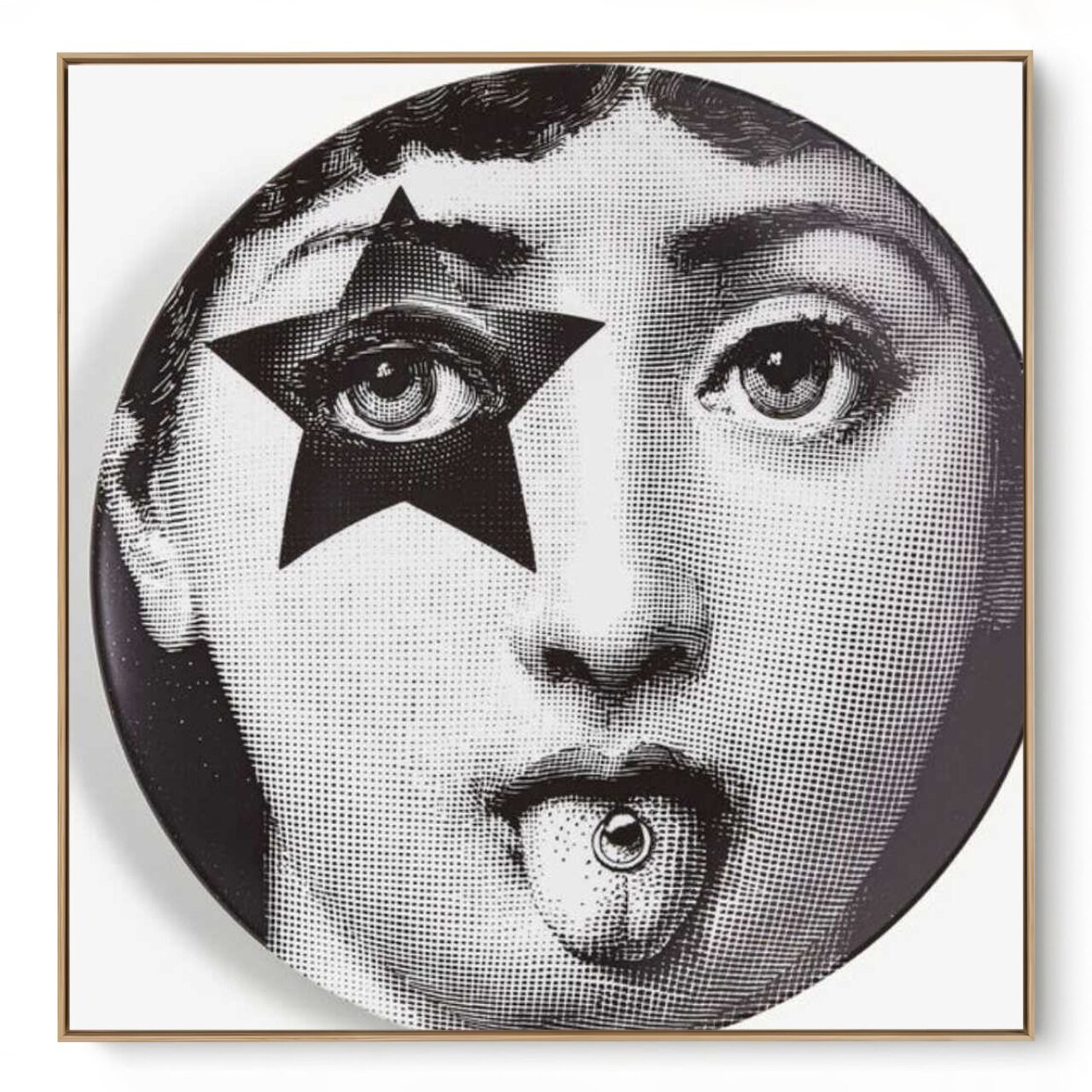 Quadro Preto e Branco Fornasetti IV