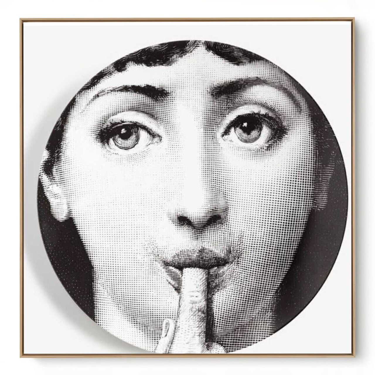 Quadro Preto e Branco Fornasetti VI
