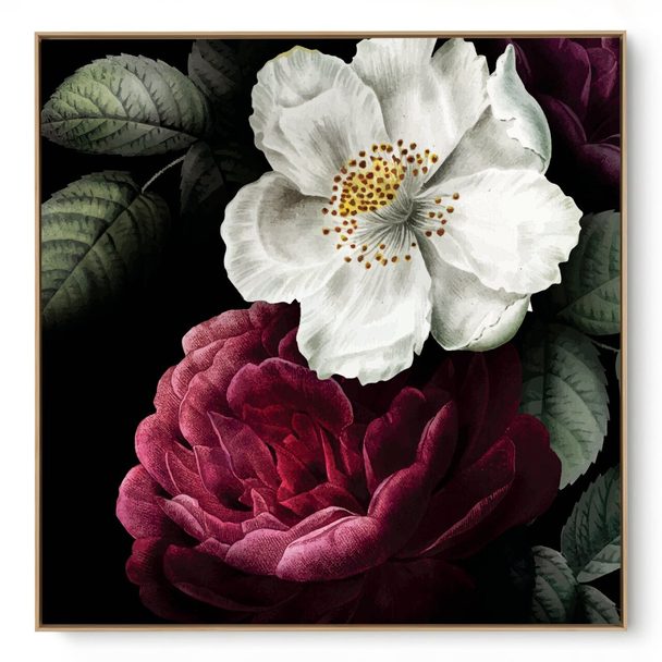 Quadro Decorativo Camélia Rosa II