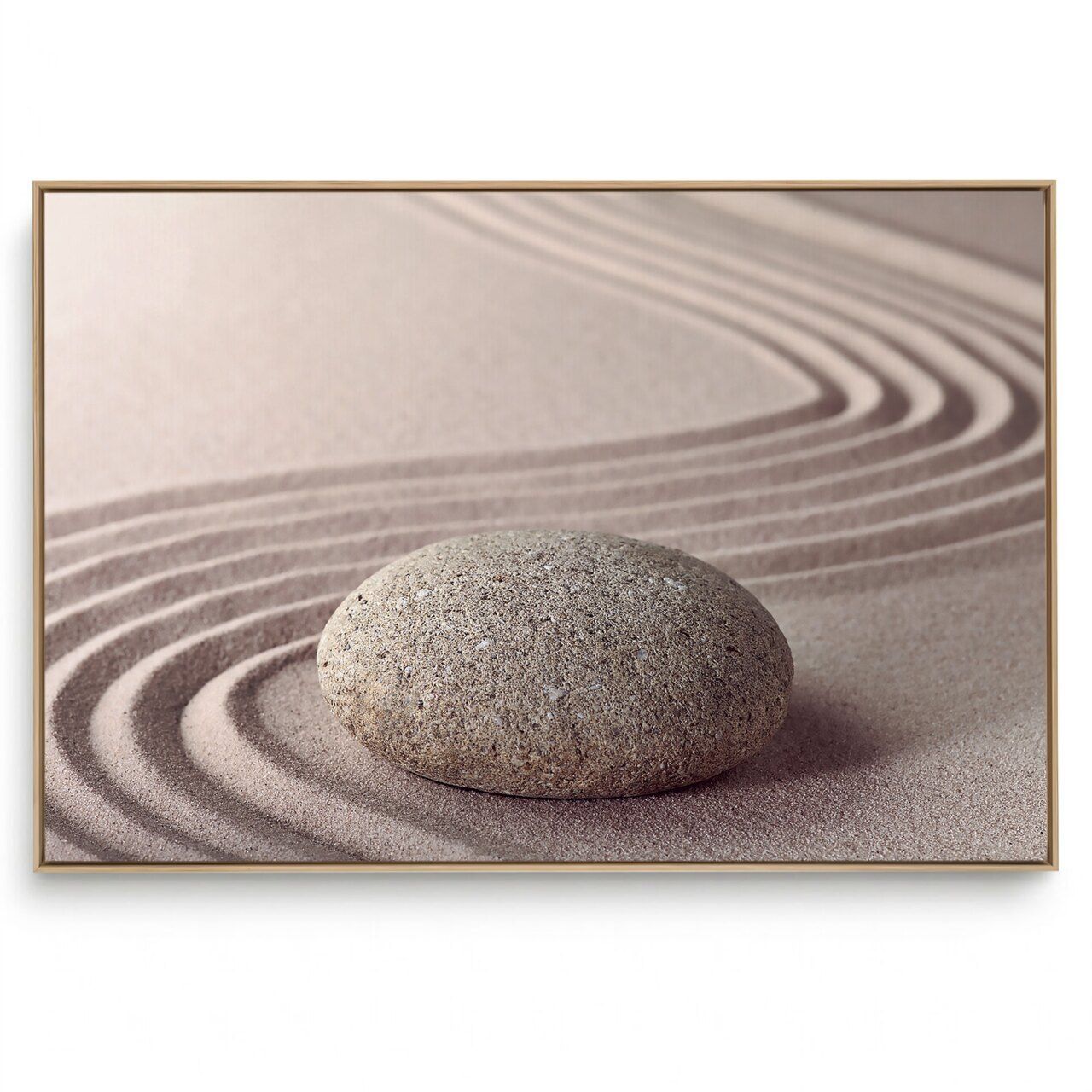 Quadro Decorativo Oriental  Jardim Zen IV