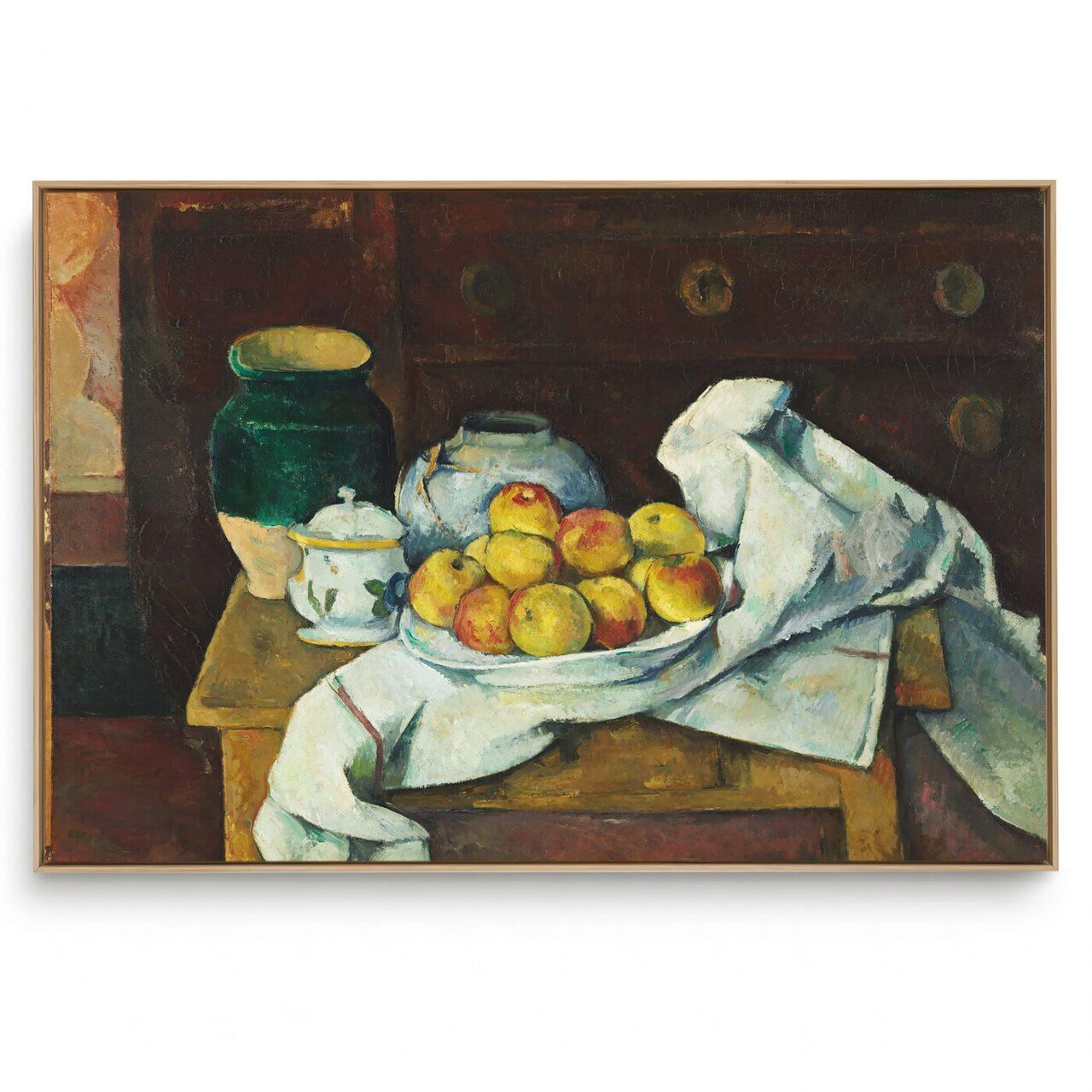 Quadro Decorativo Reprodução Pintores -  Frutas II - Paul Cézanne