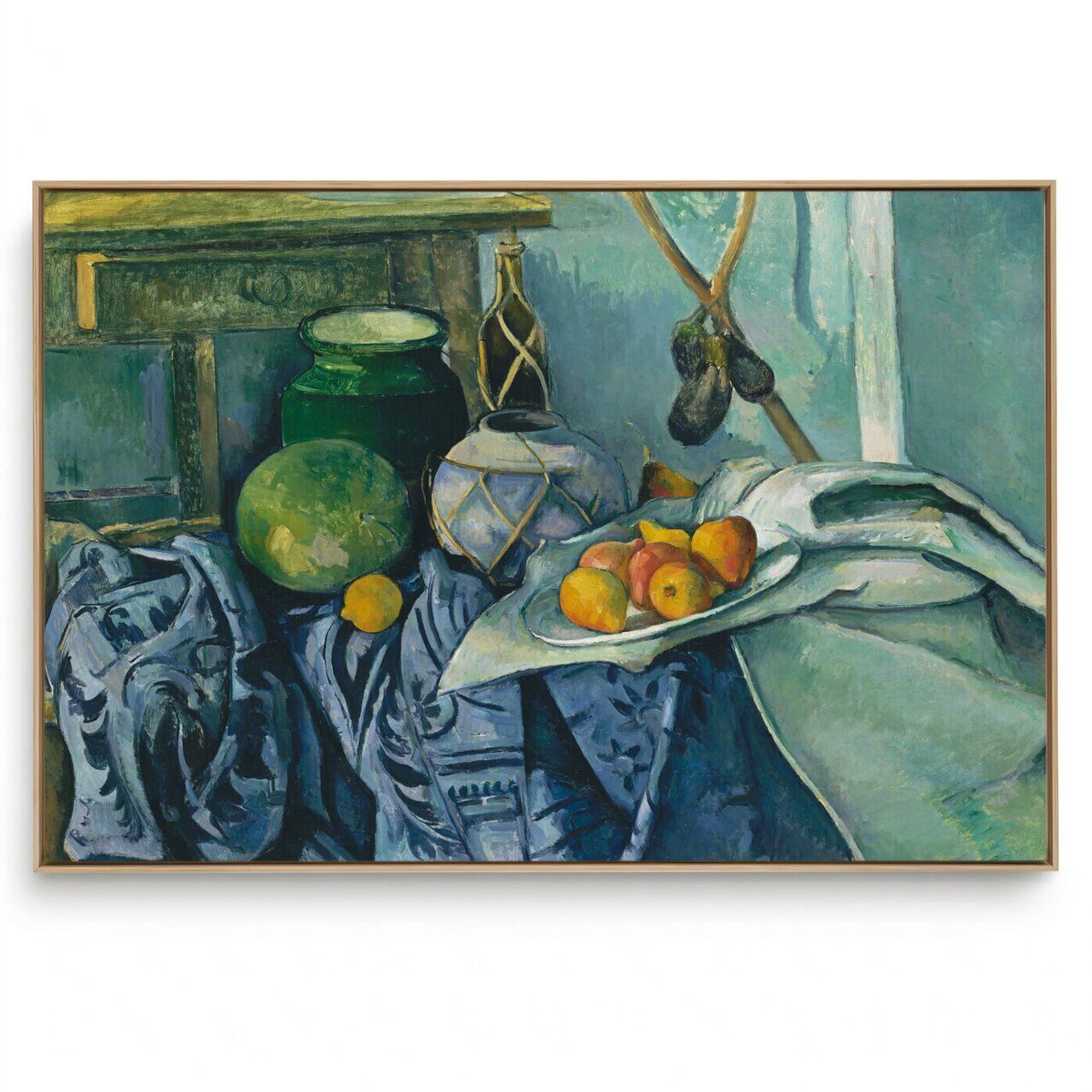 Quadro Decorativo Reprodução Pintores -  Frutas V - Paul Cézanne