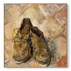 Quadro Decorativo Reprodução Pintores - Van Gogh - Shoes