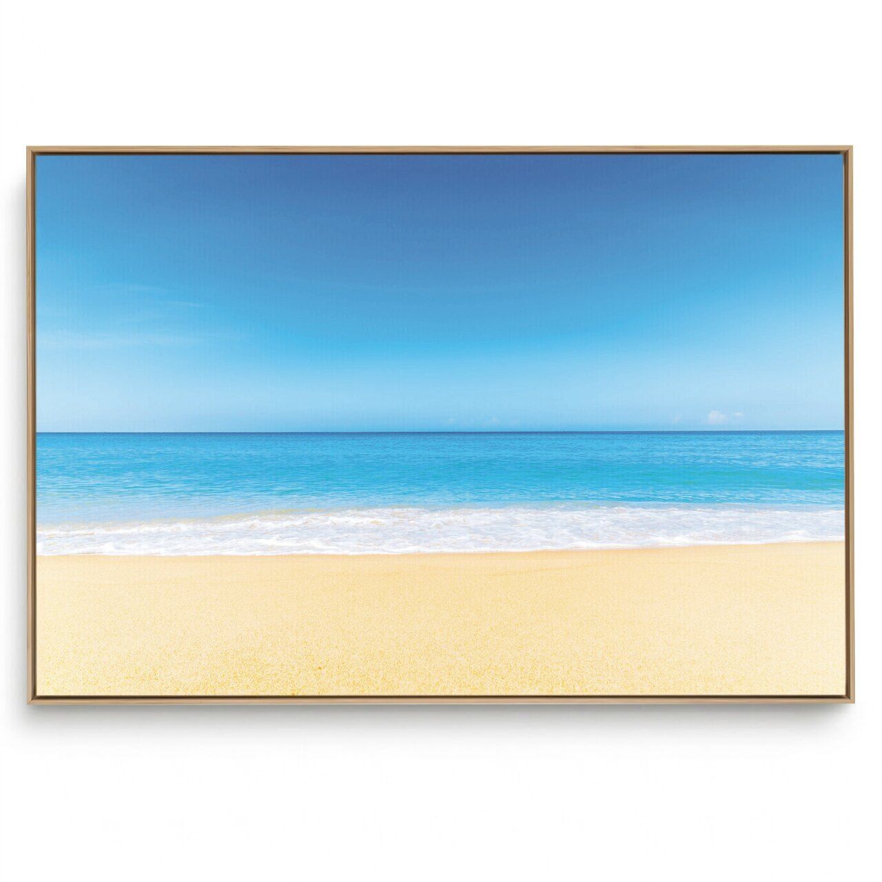 Quadro Decorativo Paisagem  Horizonte Azul