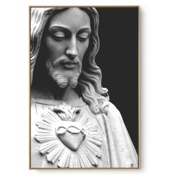 Quadro Decorativo Religioso Coração de Cristo