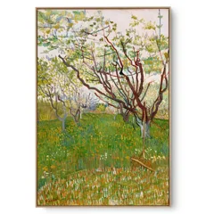Quadro Decorativo Reprodução Pintores - Van Gogh - The Flowering Orchard