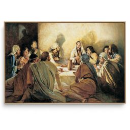 Quadro Decorativo Religioso Santa Ceia