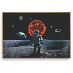 Quadro Decorativo Universo Astronauta II