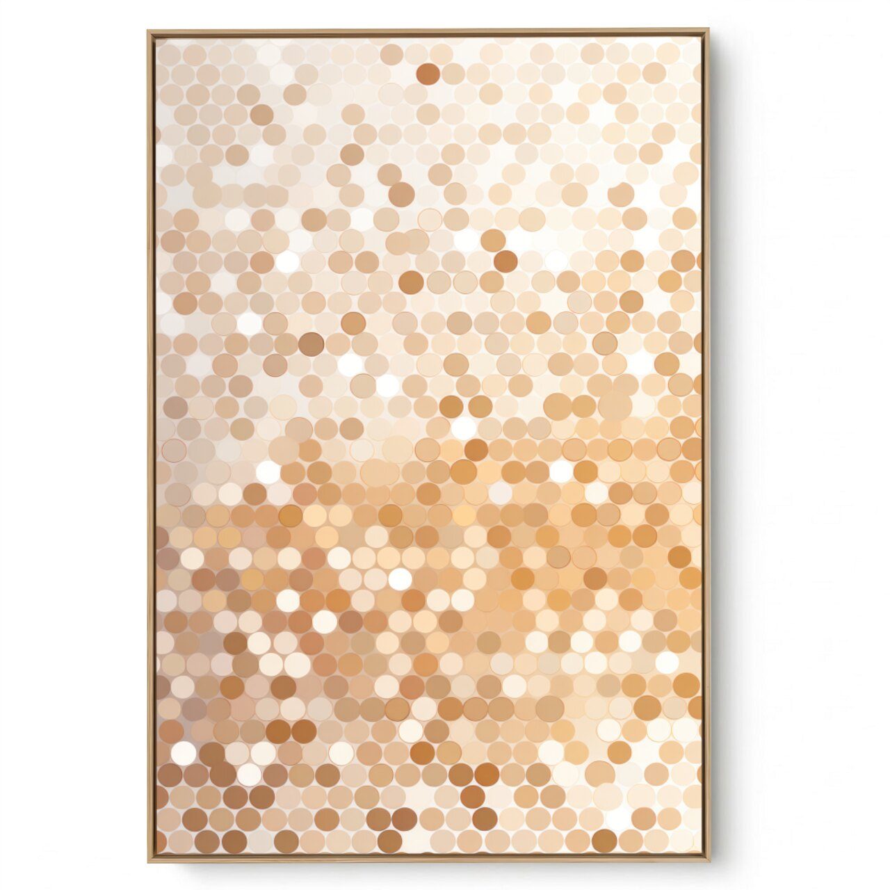 Quadro Decorativo Arte Bolinhas 