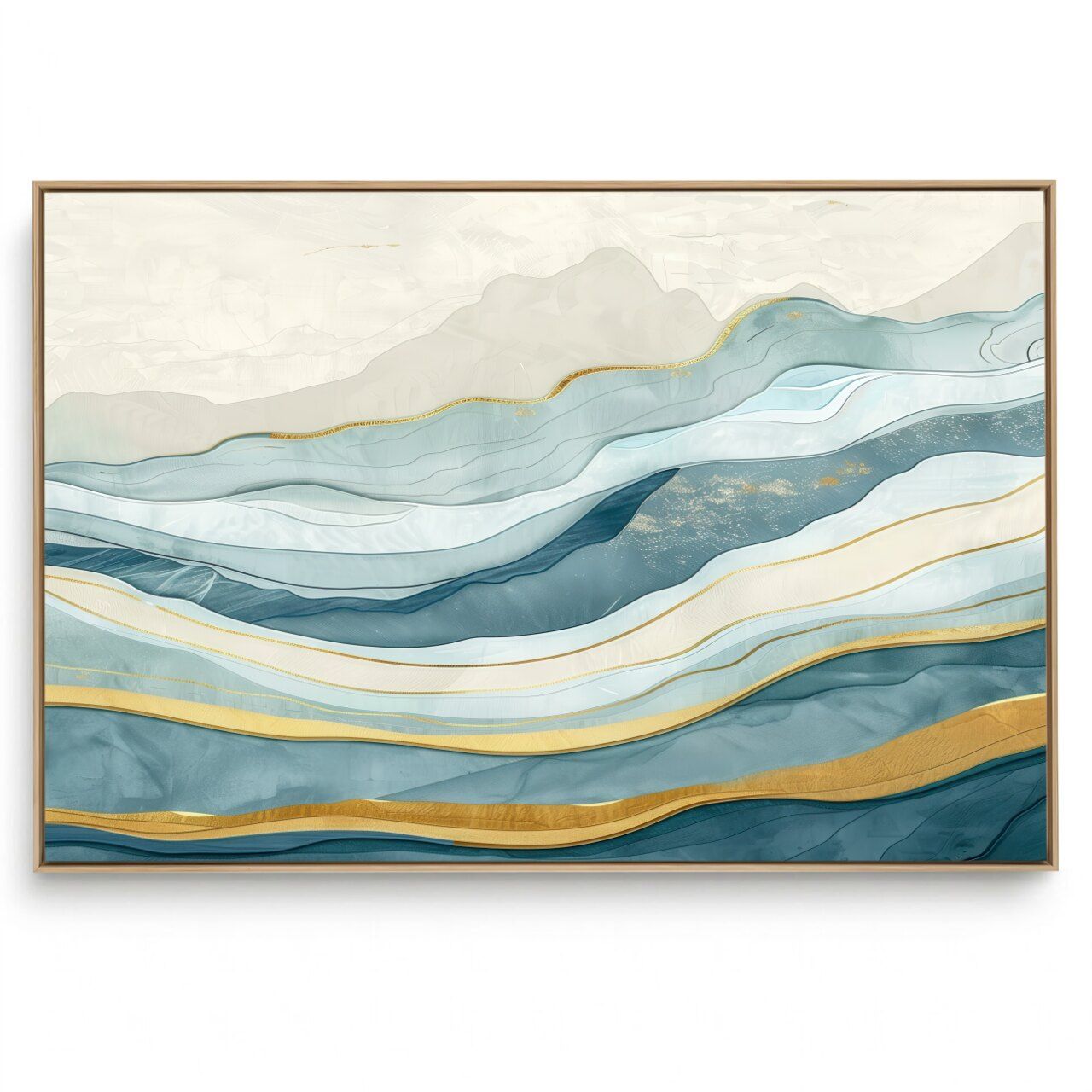 Quadro Decorativo Abstrato Camadas 