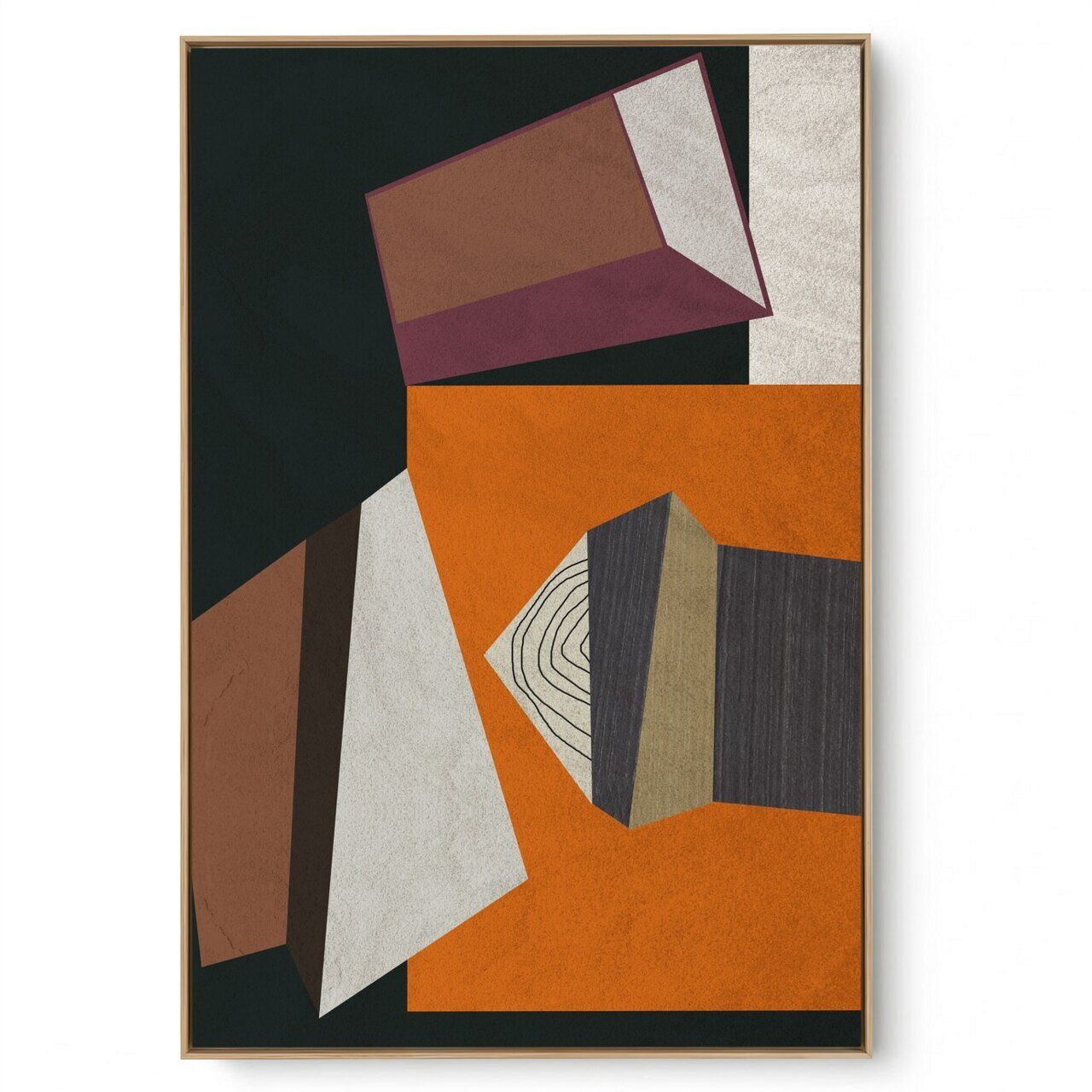 Quadro Decorativo Abstrato  Face I