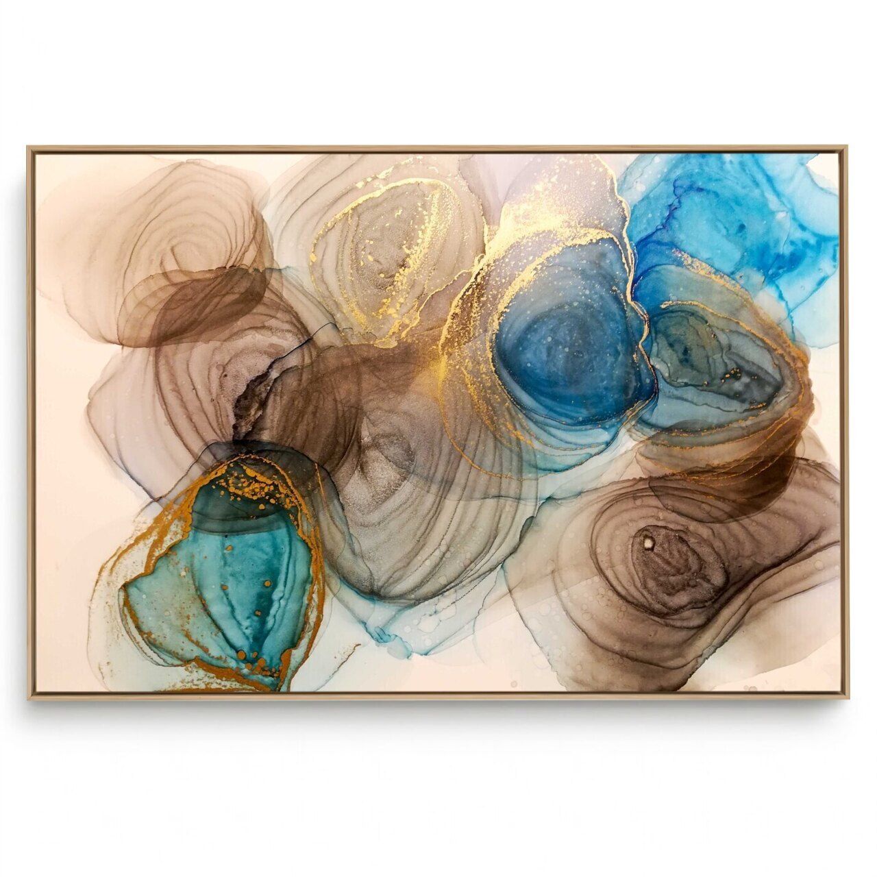 Quadro Decorativo ABS Mineral 