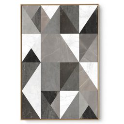 Quadro Decorativo Abstrato Mármore I