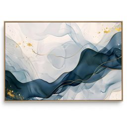 Quadro Decorativo Abstrato Marinho I