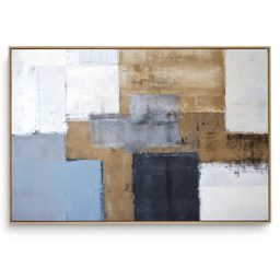 Quadro Decorativo Abstrato Noturno II