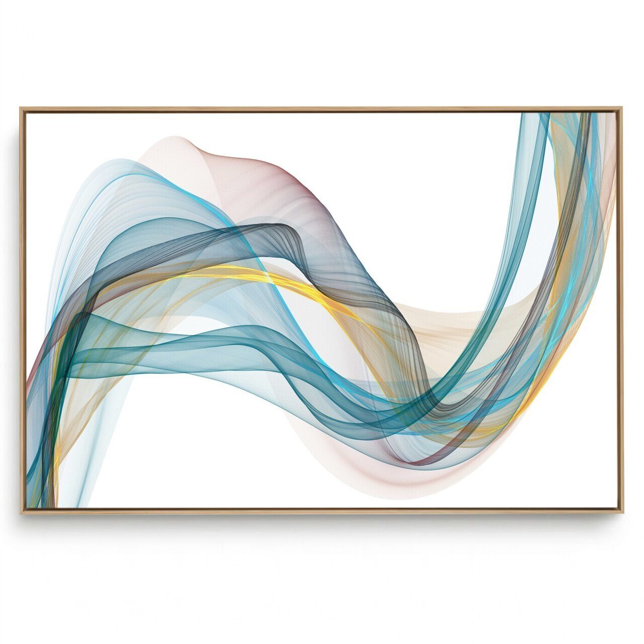 Quadro  Abstrato Nuance Onda I