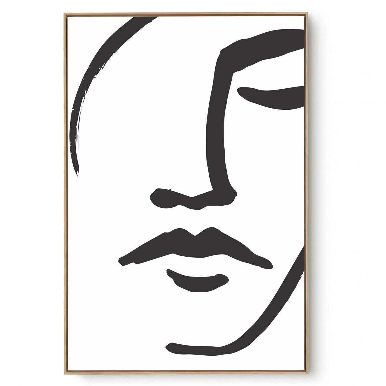 Quadro Decorativo Face P e B