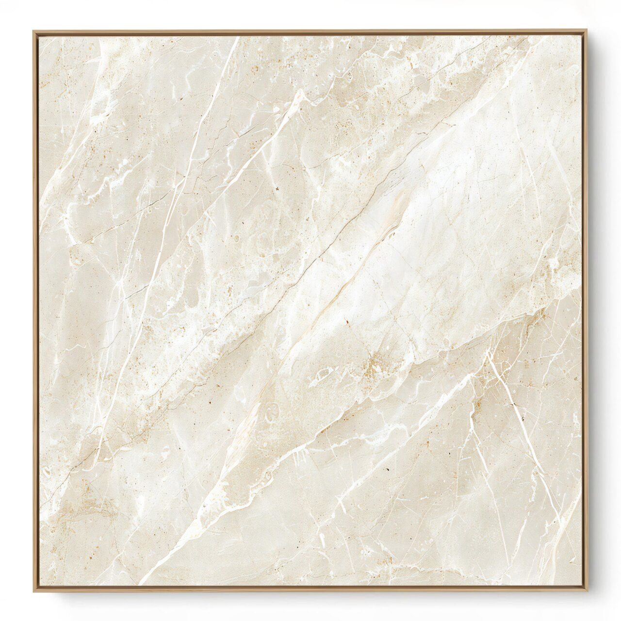 Quadro Decorativo Abstrato Textura Tons Bege I
