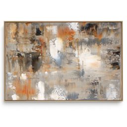 Quadro Decorativo Abstrato Terra