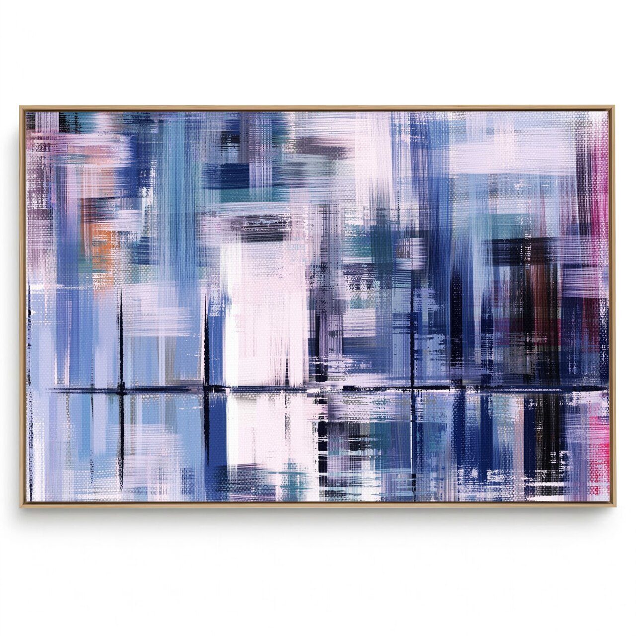 Quadro Decorativo ABS Tons Violeta