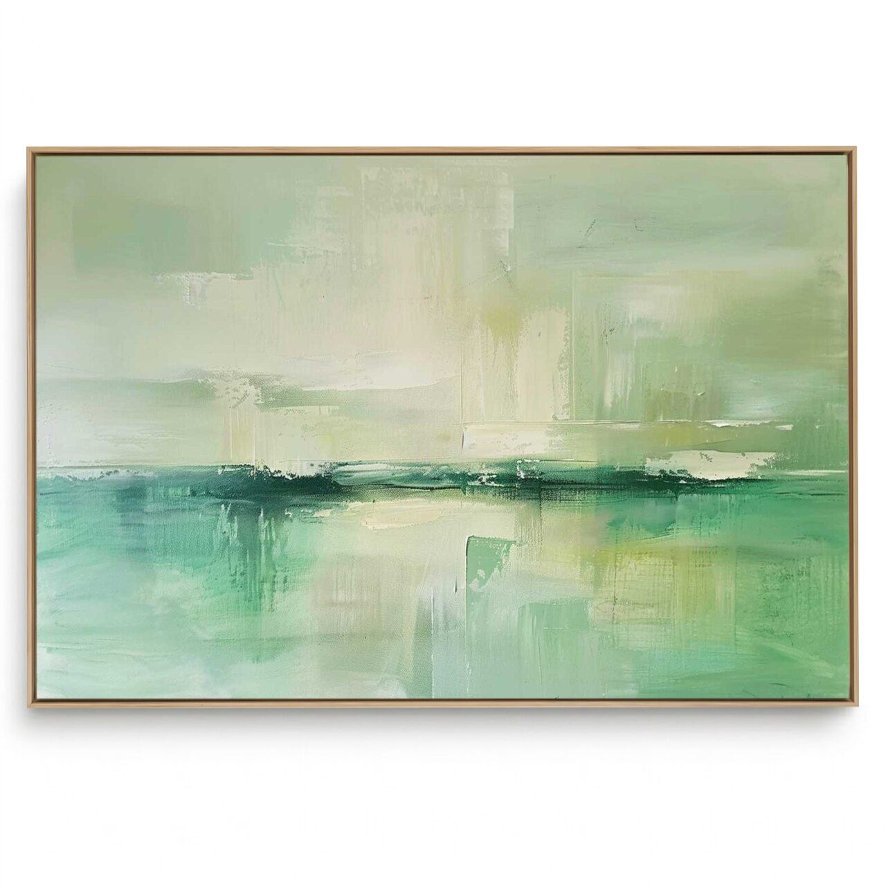 Quadro Decorativo Abstrato Verde I