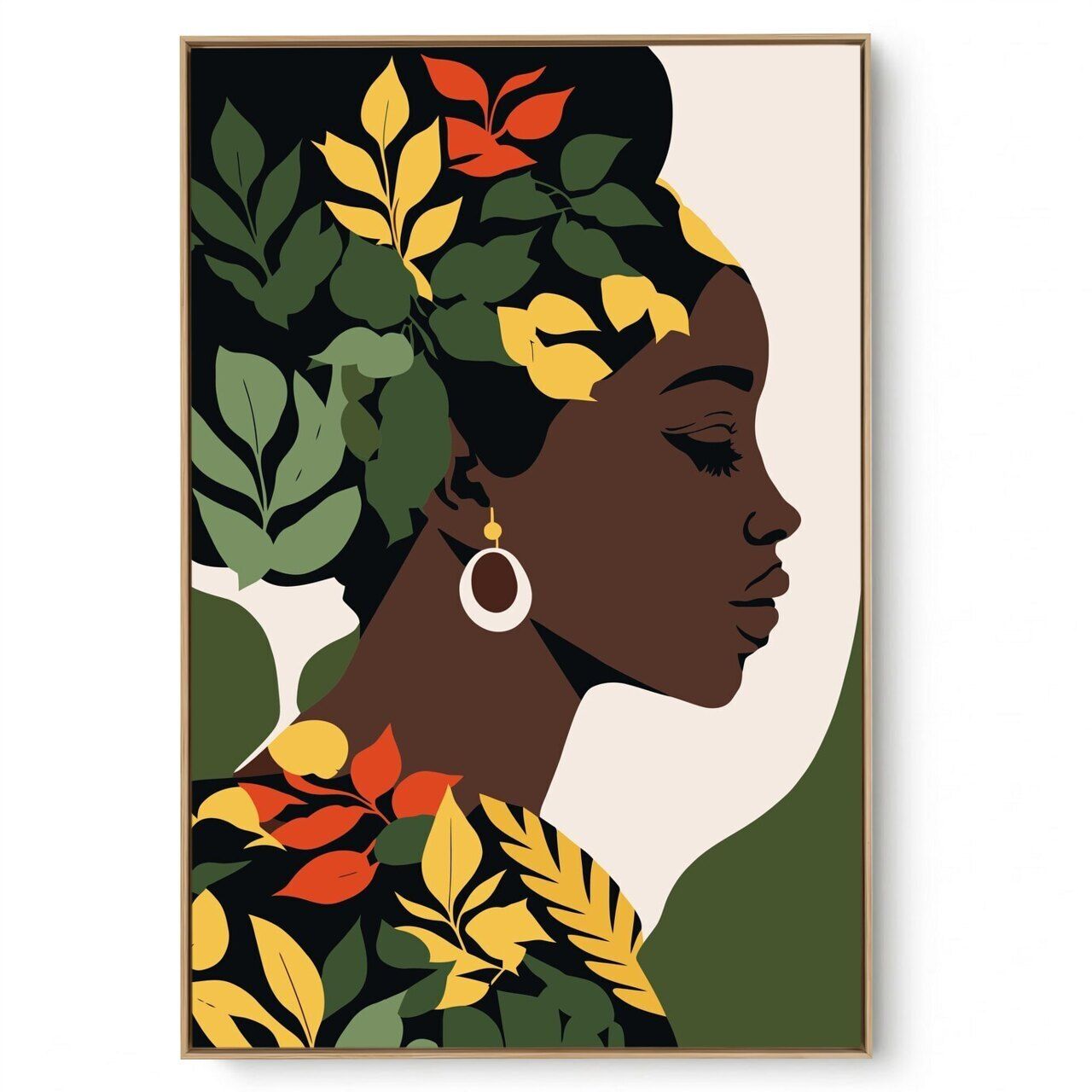 Quadro Decorativo Africana I