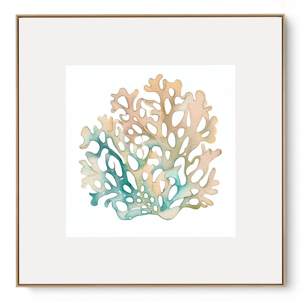 Quadro Decorativo Algas Suaves III