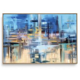 Quadro Decorativo Abstrato Neblina