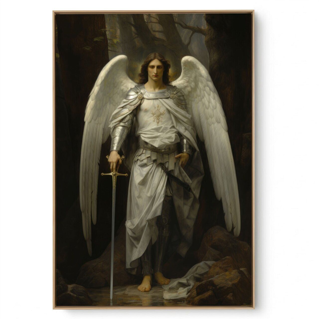 Quadro Decorativo Arcanjo Miguel