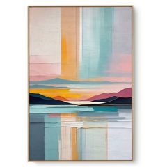 Quadro Decorativo Arte Boreal III