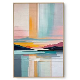 Quadro Decorativo Arte Boreal III