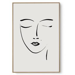 Quadro Decorativo Arte Feminina V