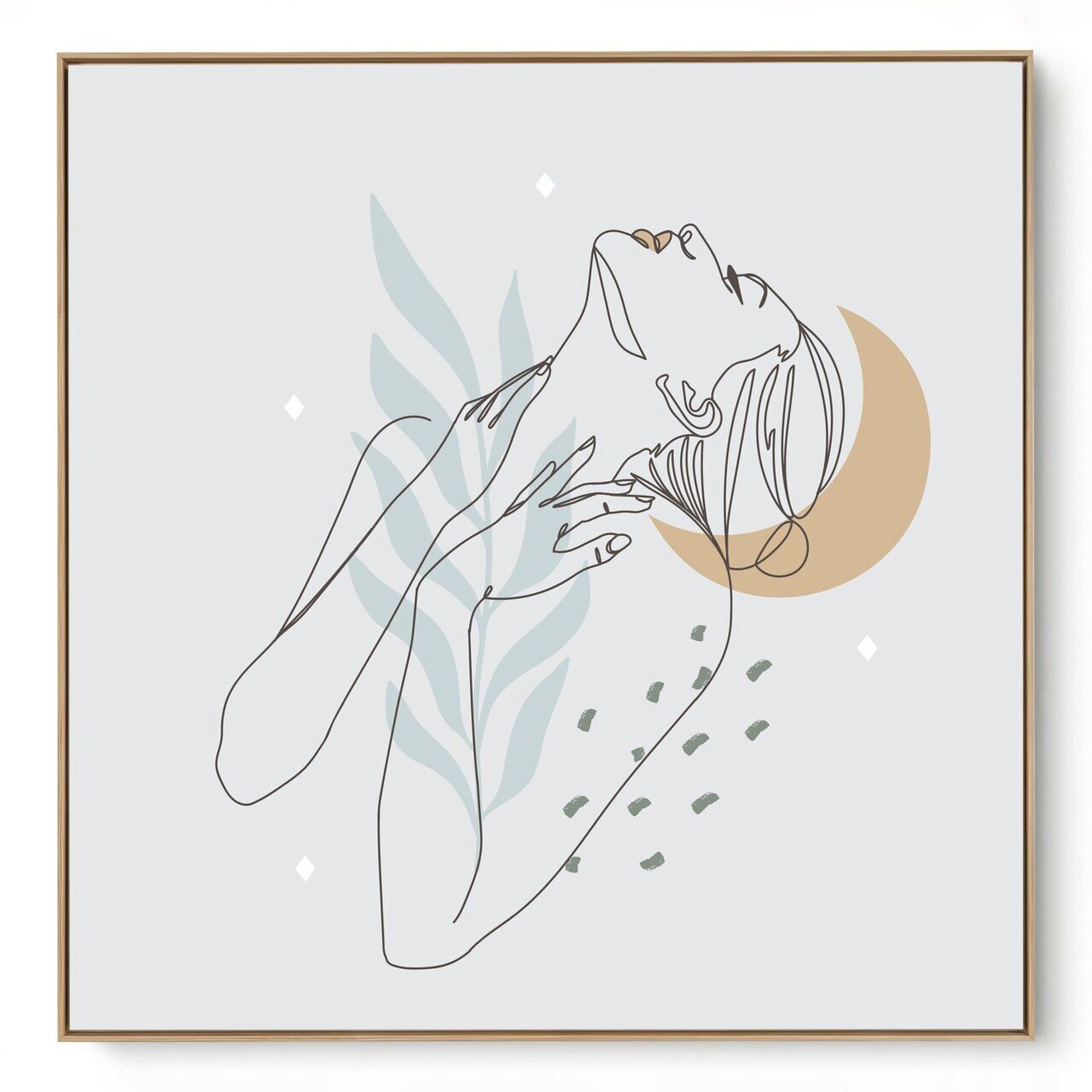 Quadro Decorativo Arte Line  II