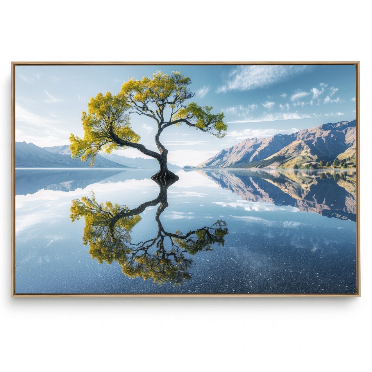 Quadro Decorativo Árvore Espelhada