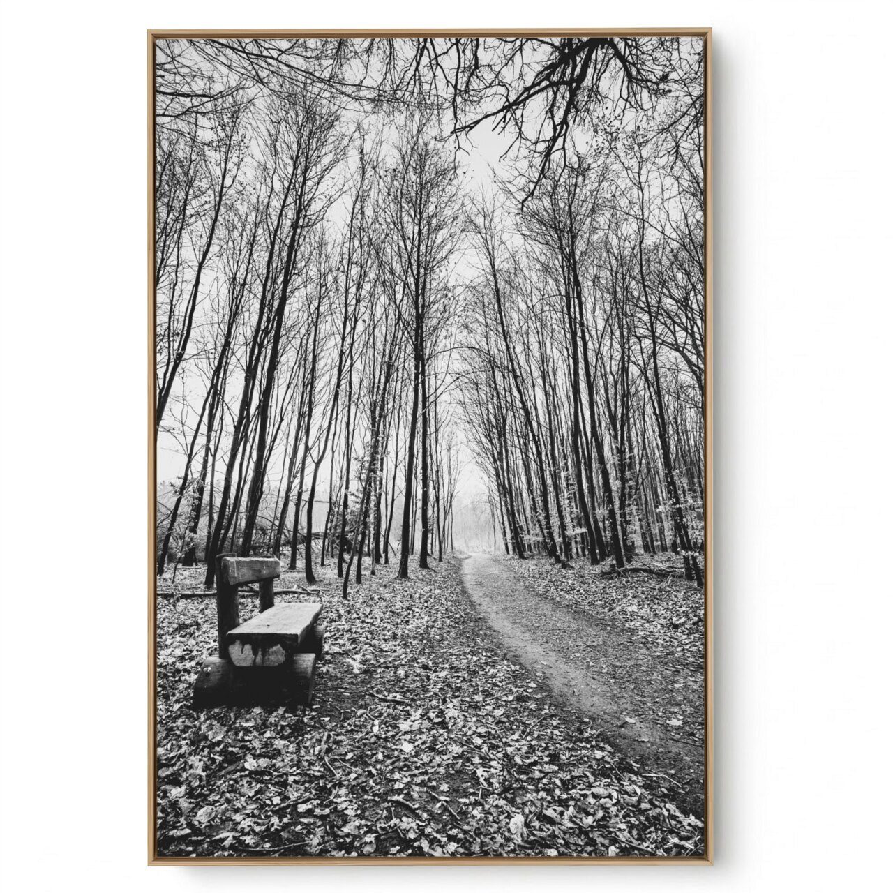 Quadro Decorativo Árvore na Neve III
