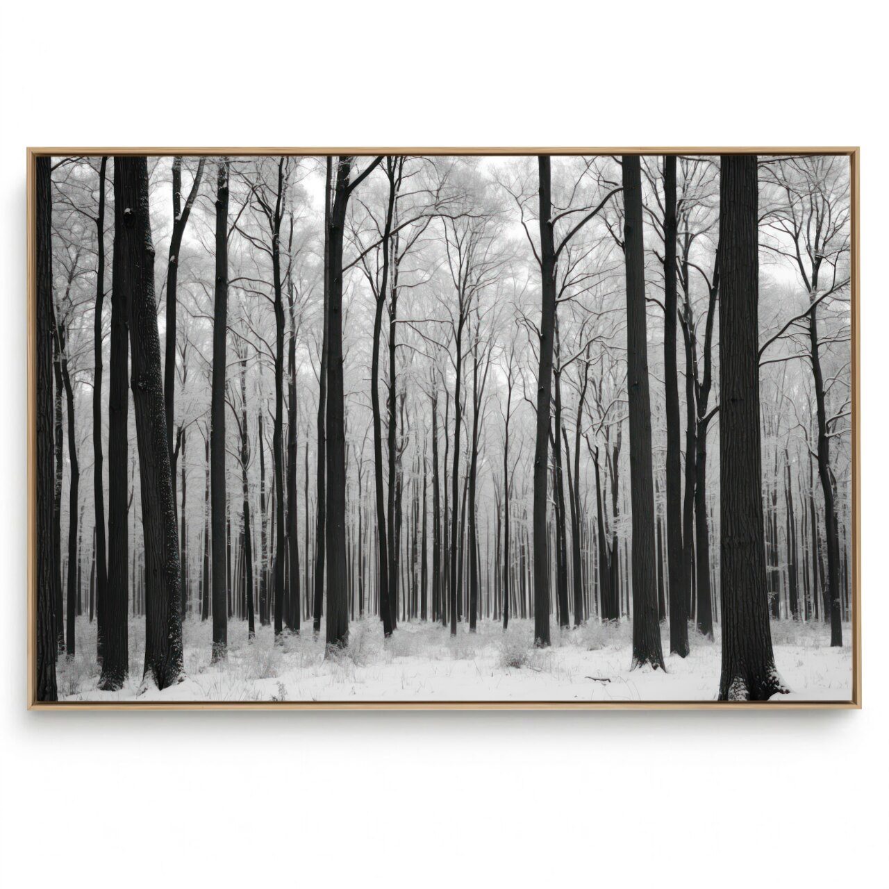 Quadro Decorativo Árvore na Neve V