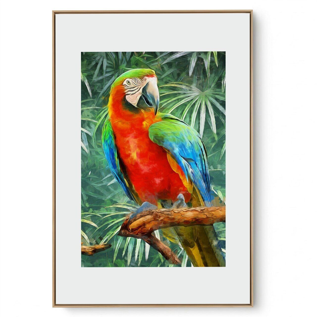 Quadro Decorativo Ave Brasileira III