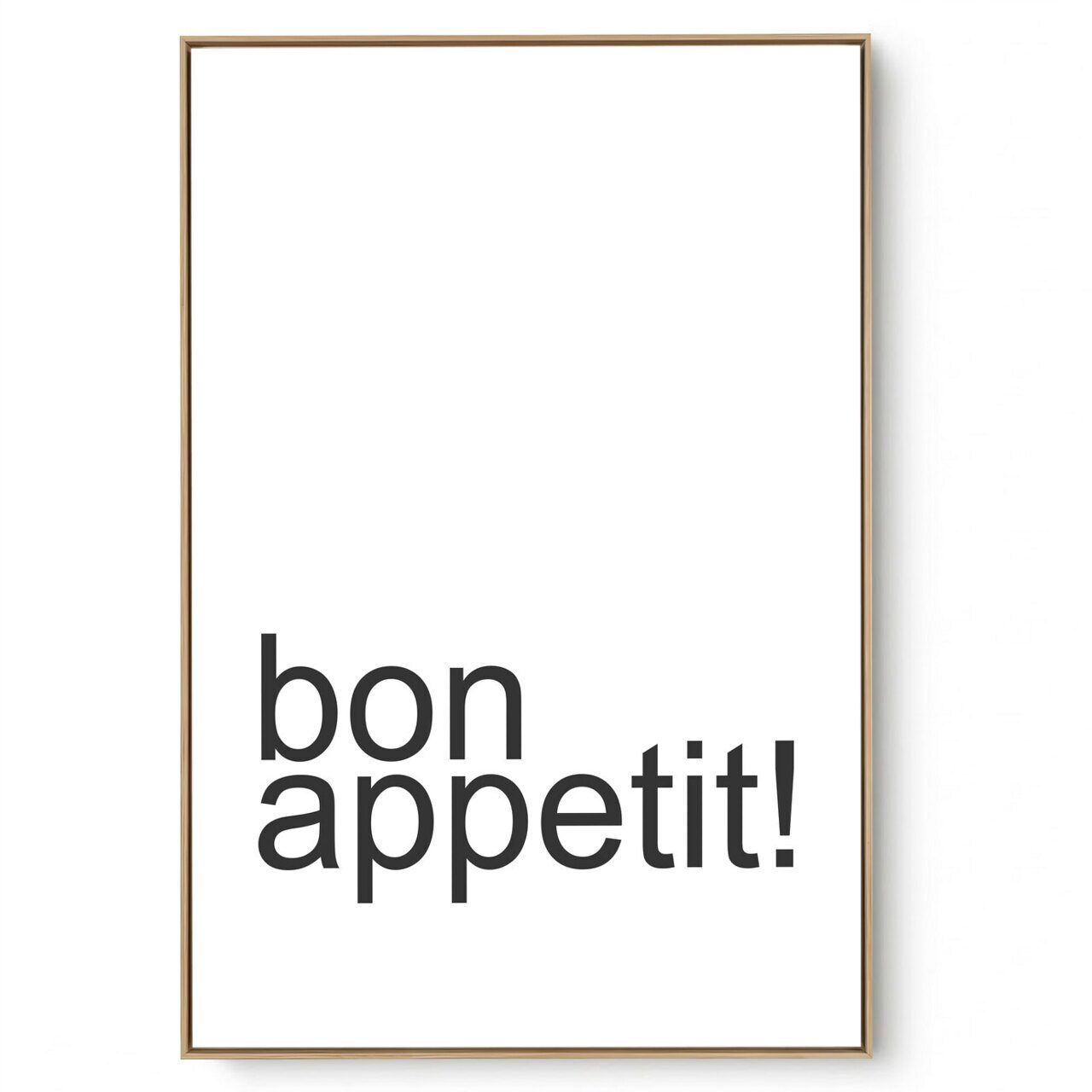 Quadro Decorativo Bon Appettit I