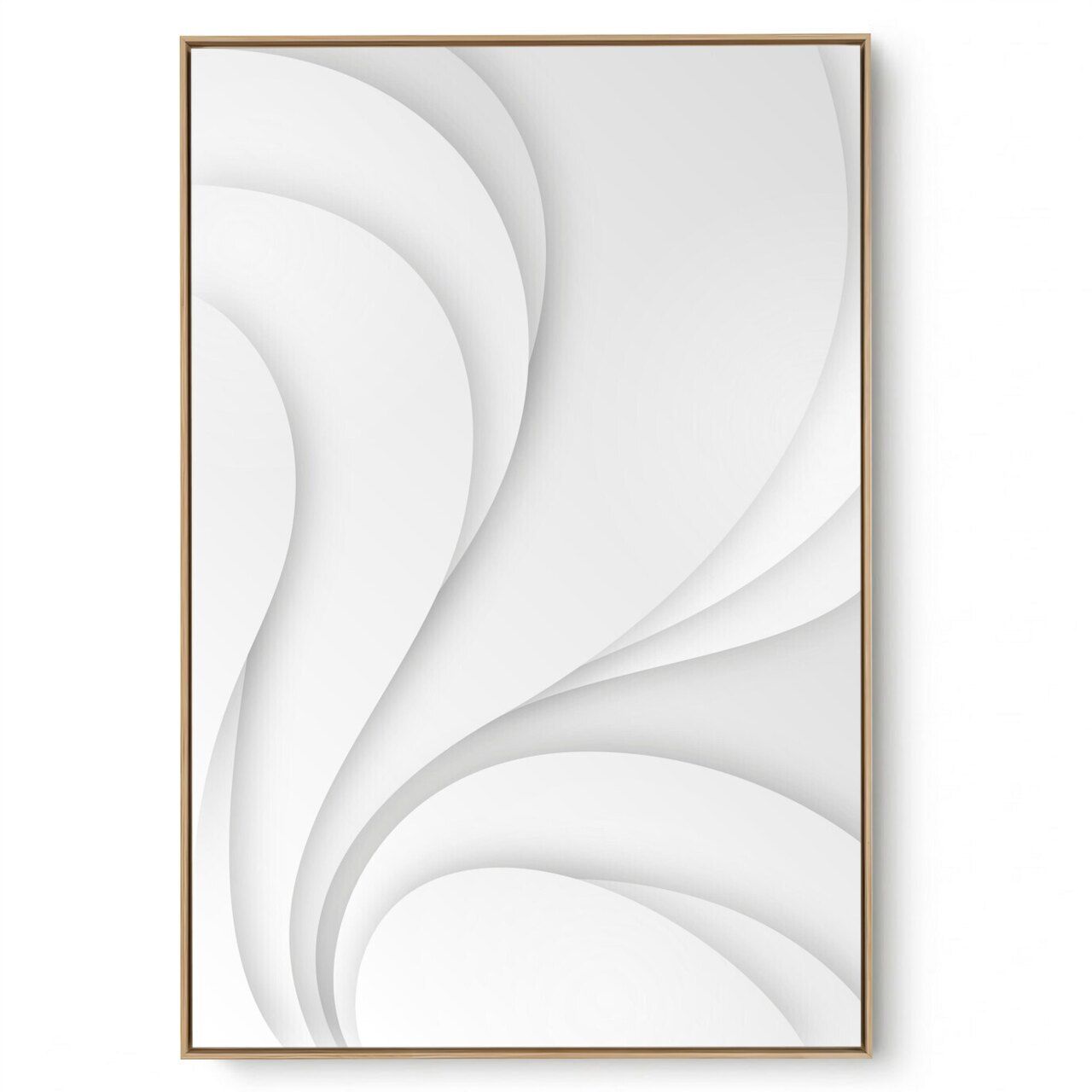 Quadro Decorativo Abstrato Off White I
