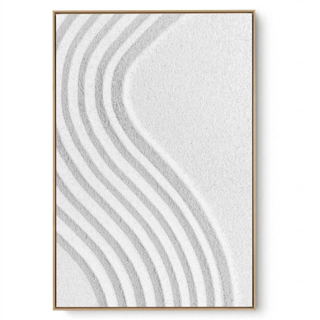 Quadro Decorativo Abstrato Bg Areia I