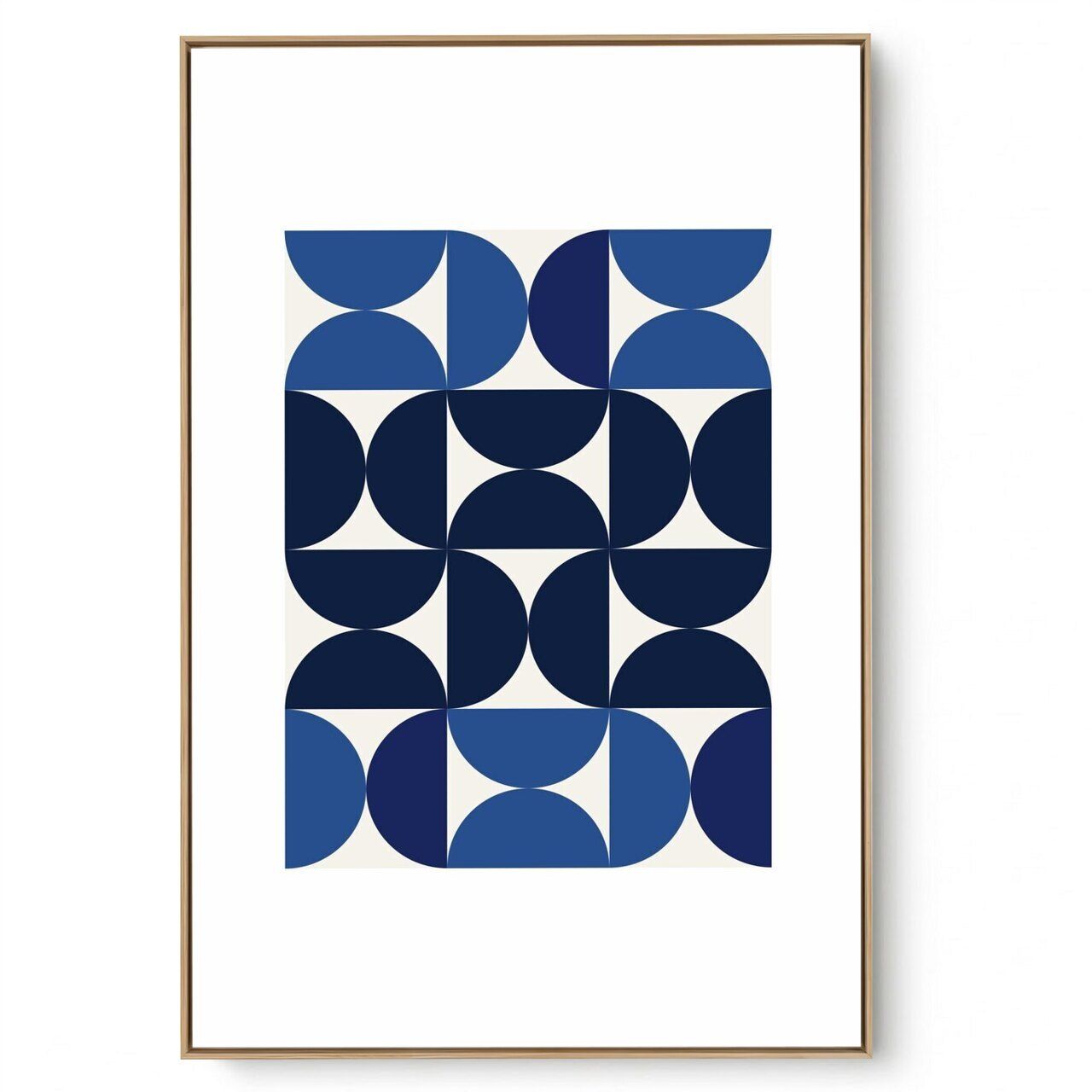 Quadro Decorativo Abstrato Bauhaus 