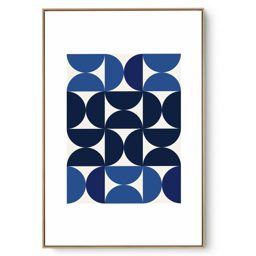 Quadro Decorativo Abstrato Bauhaus